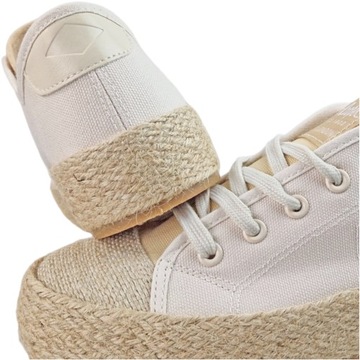 Trampki Damskie LEE Cooper beżowe Stylowe espadryle Sneakersy buty 2191L 38