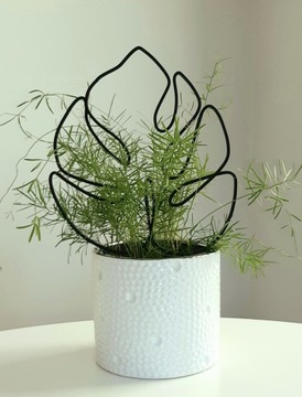 PODPÓRKA OZDOBA KWIATÓW ROŚLIN MONSTERA 26,5 CM
