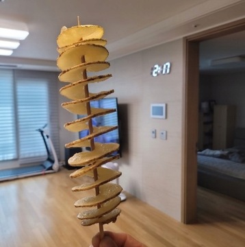 Ручная картофелерубка QC888)