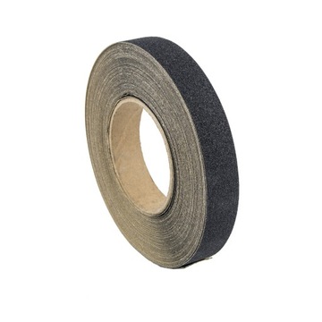 TAŚMA 25mm ANTYPOŚLIZGOWA CZARNA SCHODOWA 18m BHP