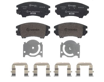 BREMBO XTRA KLOCKI PRZÓD INSIGNIA A SAAB 9-5 321mm
