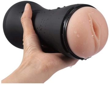 MASTURBATOR POCHWA SZTUCZNA SSĄCY 3D WAGINA CIPKA