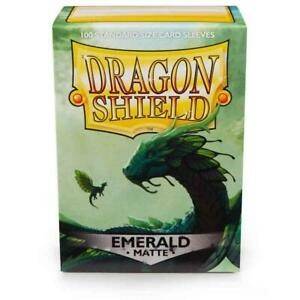 Protektory MATOWE Emerald 100 szt Dragon Shield