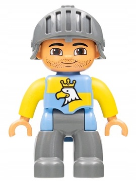 LEGO DUPLO 47394pb178 figurka rycerz z 10569