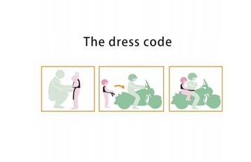 РЕМЕНЬ БЕЗОПАСНОСТИ ДЕТСКИЙ РЕМНЯ МОТОМОТОЦИКЛА