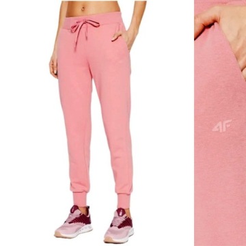 SPODNIE DAMSKIE 4F DRESOWE JOGGERY WYGODNE SPORT