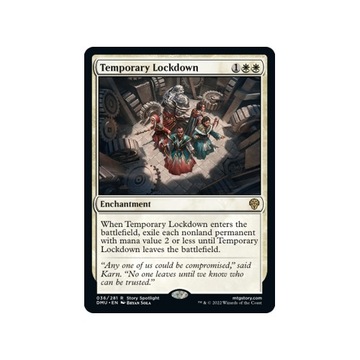 MTG Temporary Lockdown (Rare)