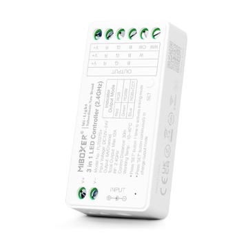 Odbiornik strefowy 3w1 do LED RGB/RGBW/RGB+CCT Miboxer Milight FUT037S+