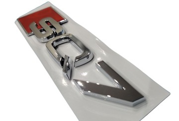 Emblemat do Audi S6 Black Glossy