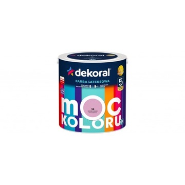 DEKORAL MOC KOLORU różany kwarc 2,5L