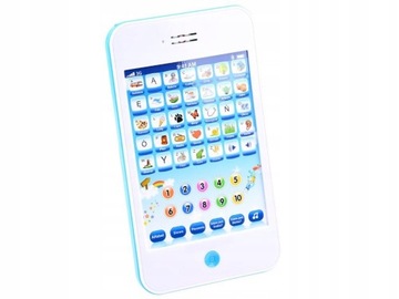 ИНТЕРАКТИВНЫЙ ОБРАЗОВАТЕЛЬНЫЙ ПЛАНШЕТ ДЛЯ ДЕТЕЙ ПОЛЬСКИЙ СИНИЙ