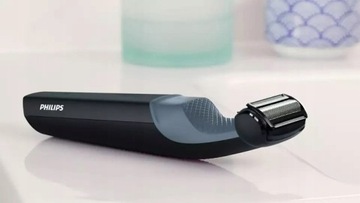 Водонепроницаемая насадка-триммер для интимной гигиены Philips, зарядное устройство