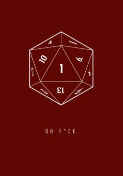 Ох блин РПГ постер 30х40 см