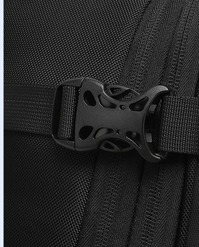 Рюкзак Poso PS-663 для ноутбука 17,3 USB, ручная кладь в самолет, 3 отделения