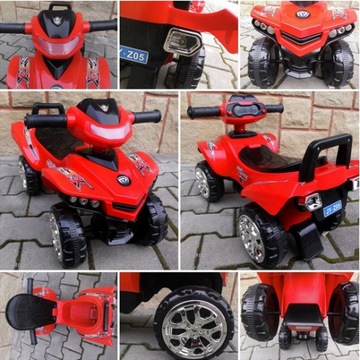 SPORTY Ride-On J5r QUAD + ФОНАРИ + СИГНАЛ