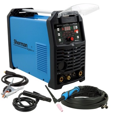 Spawarka TIG AC/DC Sherman DIGITIG 200 Multi Pulse