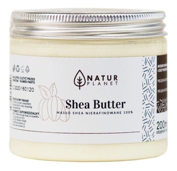 Масло Ши Natur Planet 100% нерафинированное 200 мл