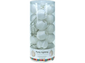 Lampki ogrodowe GIRLANDA 20LED 10,75 m ŚLUB WESELE