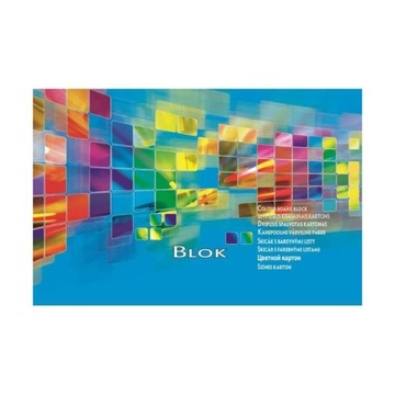 Blok techniczny kolorowy A3-20 300g