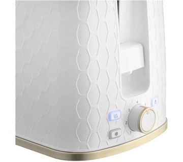 Тостер, 3 функции, Sencor 7200WH, 930 Вт, белый, таймер подогрева, лоток, термостат