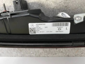 MERCEDES GLC 254 SVĚTLO ZADNÍ LEVÝ W KRYT 2549065302