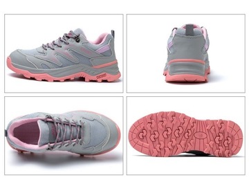 LEKKIE BUTY ROBOCZE DAMSKIE półbuty SPORTOWE ochronne z noskiem BHP r.39