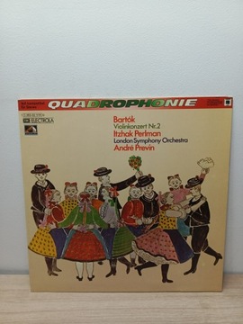 Bartók Itzhak Perlman - André Previn - Violinkonzert Nr. 2 QUADROPHONIE