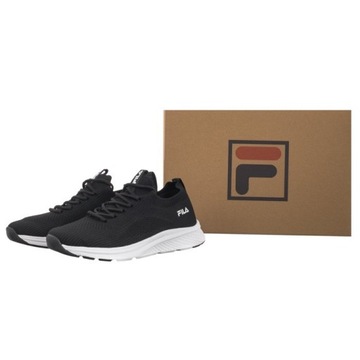 Buty Sneakersy Fila Fila Run-It Wmn Black/White FFW0315.83036 Czarne