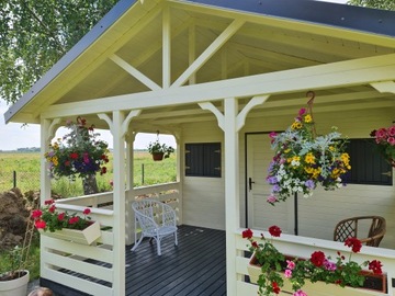 Garden House 4x6 House 4x3 Терраса 4x3 Беседка 4x4 Mdn5 040425