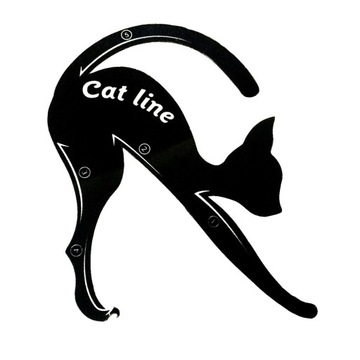CAT LINE SZABLON DO MALOWANIA KRESEK EYELINER KOT