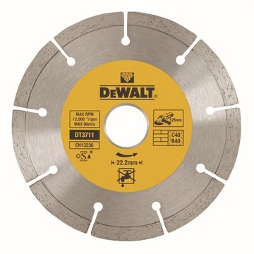 DEWALT TARCZA DIAMENTOWA SEGMENTOWA 125MM DT3711