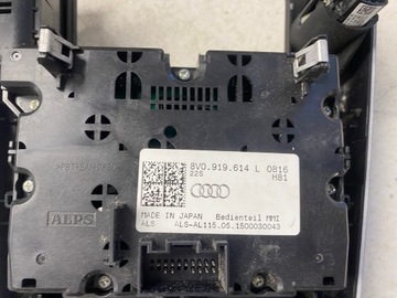 AUDI A3 8V PANEL STEROWANIA MMI 8V0919614L