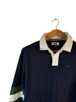 Koszulka polo Tommy Hilfiger granatowa z logiem L XL