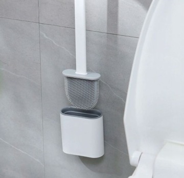 СИЛИКОНОВАЯ ЩЕТКА ДЛЯ УНИТАЗА РУЧКА ДЛЯ УНИТАЗА