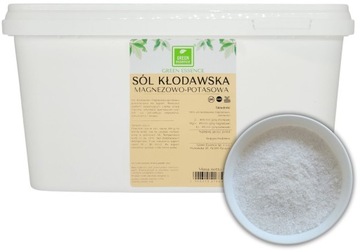 Kłodawa Соль для ванн магниево-калий 5кг, ведро для купания Клодава
