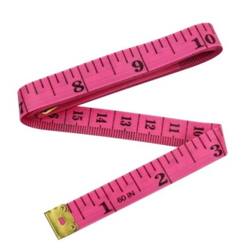 CENTYMETR KRAWIECKI miarka 150 cm Miara krawiecka tradycyjna