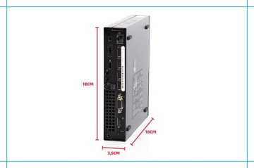 Маленький мини-мини-компьютер Dell Optiplex 9020 крошечный Intel Core i5 256/16 Win10