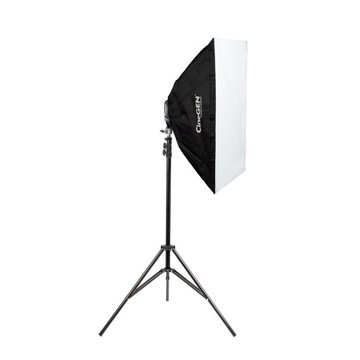 Lumilux 2 softboksy 4-żarówkowe LED 60x60cm