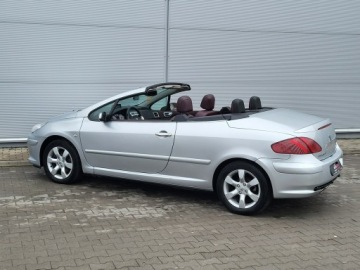 Peugeot 307 II Cabrio 2.0 HDi 16V FAP 136KM 2006 Peugeot 307 CC Skóra, Nawigacja, Komputer, zdjęcie 6