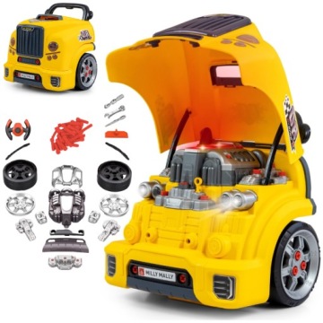 Malý mechanik Motor pro otáčení a roztáčení Majsterkowicz Zvuky Led
