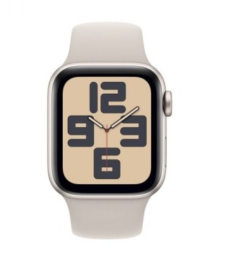 Умные часы Apple Watch SE Starlight 2-го поколения с экраном 40 мм и GPS