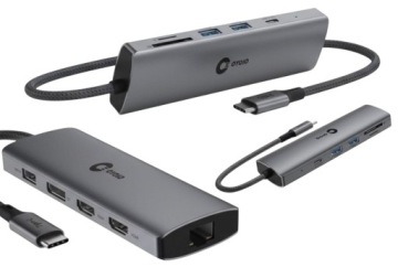 Více portů a nabíjení jedním kabelem 2 monitory Hub Usb-c 100W Medion