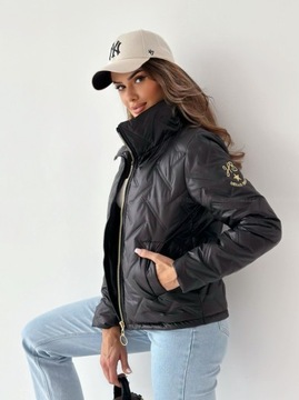 СТЕГАНАЯ КУРТКА ARCHER, ЧЕРНАЯ, РАЗМЕР