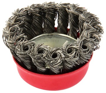 ПРОВОЛОЧНАЯ КНОПОЧНАЯ ЩЕТКА ДЛЯ ШЛИФОВАЛЬНОГО СТАНКА СВЕРЛИЛЬНОГО СТАНКА УГЛОВАЯ ОПЛЕТКА M14