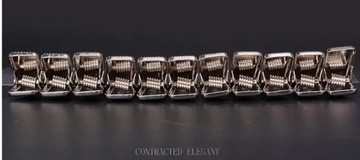 заколка для волос из кожи аллигатора, 6 шт./компл., парикмахерская
