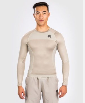 RASHGUARD VENUM G-FIT AIR długi rękaw beżowy L
