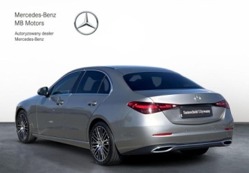 Mercedes Klasa C W206 Limuzyna 1.5 180 170KM 2021 Mercedes-Benz Klasa C SalonPL 9G Avantgarde Kamera LED Ambiente Podgrzewan, zdjęcie 2
