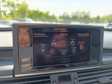 Audi A6 C7 Limousine 2.0 TDI 177KM 2012 AUDI A6 2.0 TDI 177KM , Automat, Przebieg 185451km, Skórzana tapicerka, zdjęcie 3