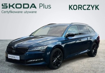 Skoda Superb III Scout 2.0 TSI 280KM 2022 Skoda Superb 2.0 TSI 280 KM 7 DSG 4x4 Sportline 2.0 Benzyna 280KM