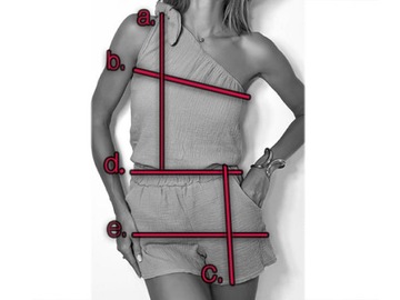 Muślinowy komplet damski ZWIEWNY bluzka spodenki MUŚLIN odkryte ramie